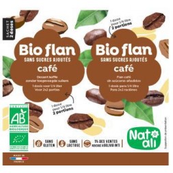 bio flan en poudre au café